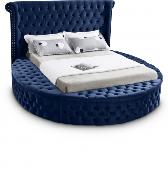 Blue Luxus-Bed