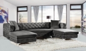 664Grey-Sectional alternate view 1