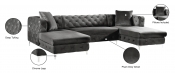 664Grey-Sectional Infographic