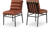 590Cognac-C Double Chair